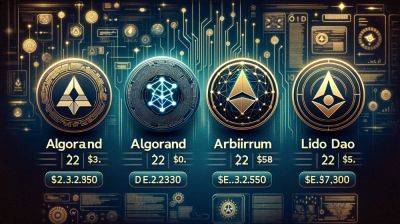 Best Crypto to Buy Today December 22 – Algorand, Arbitrum, Lido DAO