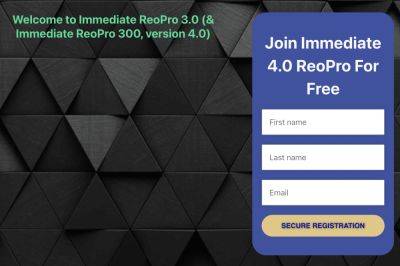 Immediate 3.0 ReoPro Review – Scam or Legitimate Trading Platform