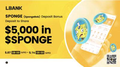 Beating Pepe, SpongeBob on CEXs Quicker – LBank Exchange Listing Confirmed Today After Price Pumps 1,000% in 3 Days