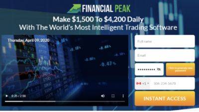 Financial Peak Review - Scam or Legitimate Trading Software