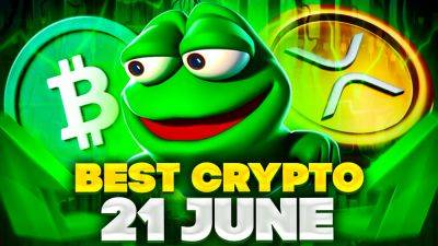 Best Crypto to Buy Now 21 June – Bitcoin Cash, Pepe Coin, XRP