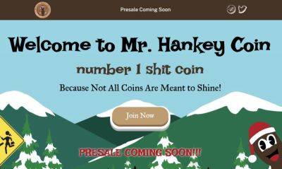 New Crypto Shitcoin Mr Hankey Going Viral Before $500k Presale Launch, Has South Park Meme Coin Season Begun?
