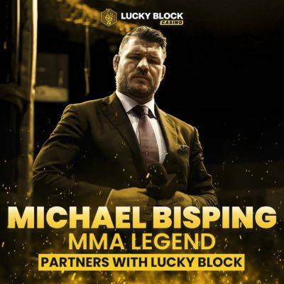 World’s #1 VIP Crypto Casino Lucky Block Secures Sponsorship Deal with Michael Bisping