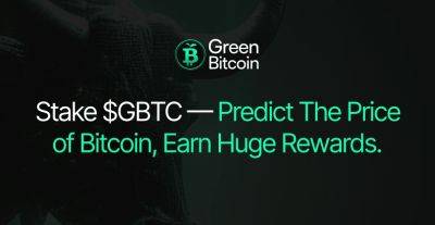 From Predictions to Profits: Inside Green Bitcoin’s ($GBTC) Supply Shock Strategy Through Its Unique Gamified Green Staking Model