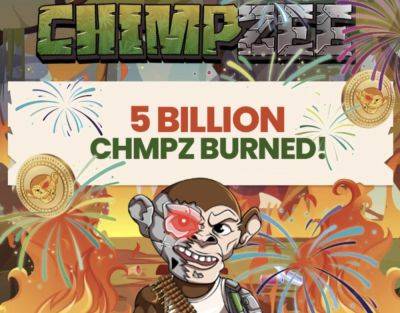 Meme Coin Mania: Chimpzee’s 5 Billion Token Burn Sets the Stage for a Volatile Pump