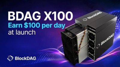 BlockDAG’s X100 Miner: A $1500 Investment with Potential for Huge Returns Amid Uniswap Drop and Cardano Volatility