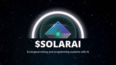 SolarAI: Revolutionary cryptocurrency based on solar energy and artificial intelligence reaches $1.2 million in pre-sale