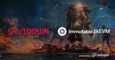 Shutdown Partners With Immutable zkEVM To Bring Rogue AI Shooter Game Shutdown To The Blockchain