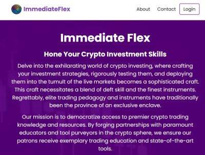 Immediate Flex Review – Scam or Legitimate Crypto Trading Platform