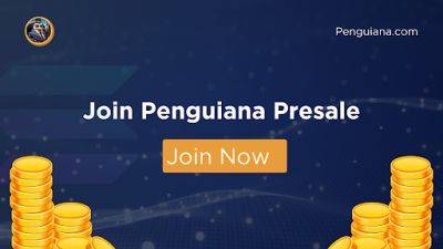 Don’t Miss The Penguiana Presale As $PENGU Is Set to Outshine Slothana & Myro With Over 500 SOL Raised In Hours