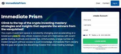 Immediate Prism Review – Scam or Legitimate Crypto Trading Software
